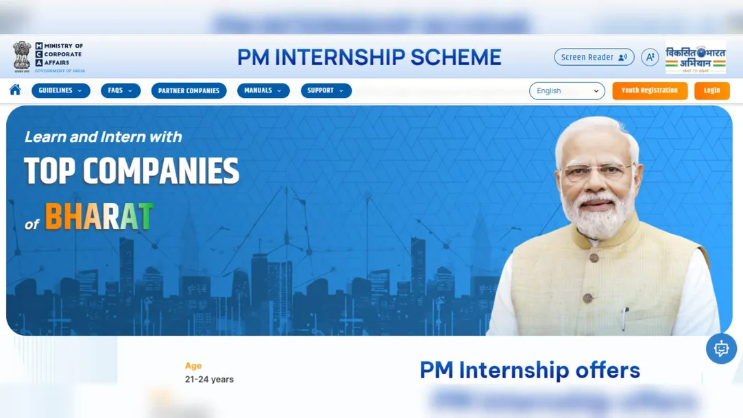 Over 1.55 lakh applicants register for PM Internship schemes