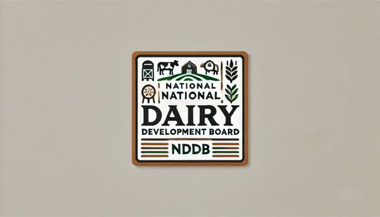 DALL·E 2025-03-05 07.47.24 - A professional and modern rectangular logo design for the National Dairy Development Board (NDDB). The design should feature a clean and minimalist ae