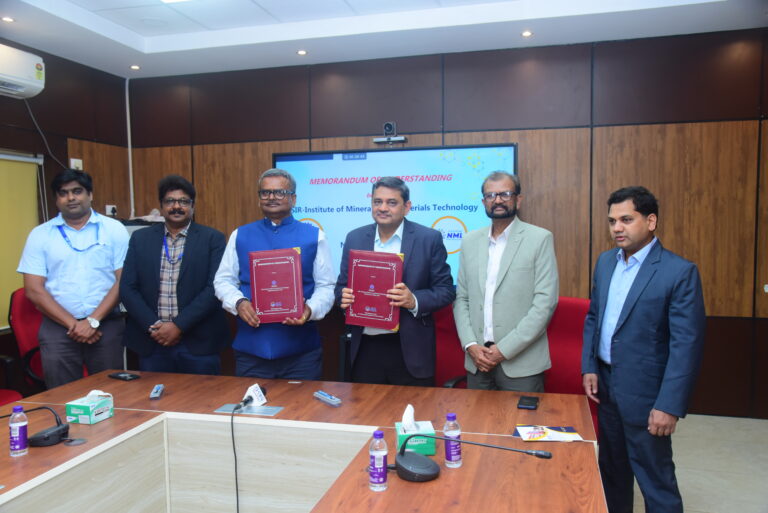 NML and CSIR-IMMT Sign MoU to Promote Critical Minerals R&D
