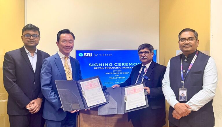 VinFast India Partners with State Bank of India to Power EV Financing