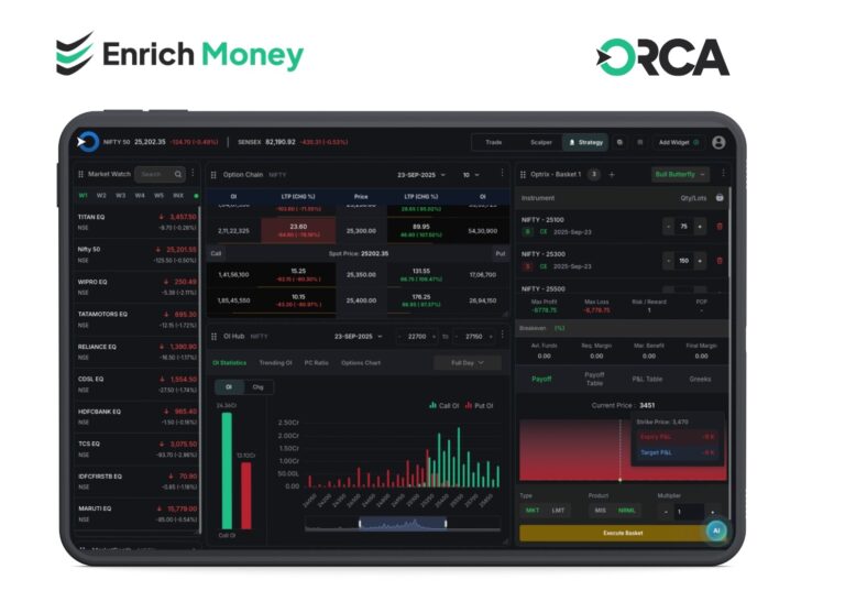 Enrich Money Set to Unveil TradeMode, a Next-Gen AI-Driven Options Platform with 34 Pre-configured Multi Leg Option Strategies