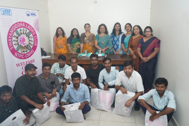 CSR Activity by Swayamsiddha Ladies Club of NTPC CMHQ