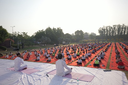 Trident Group Promotes Workplace Wellness through Yoga Day Celebrations