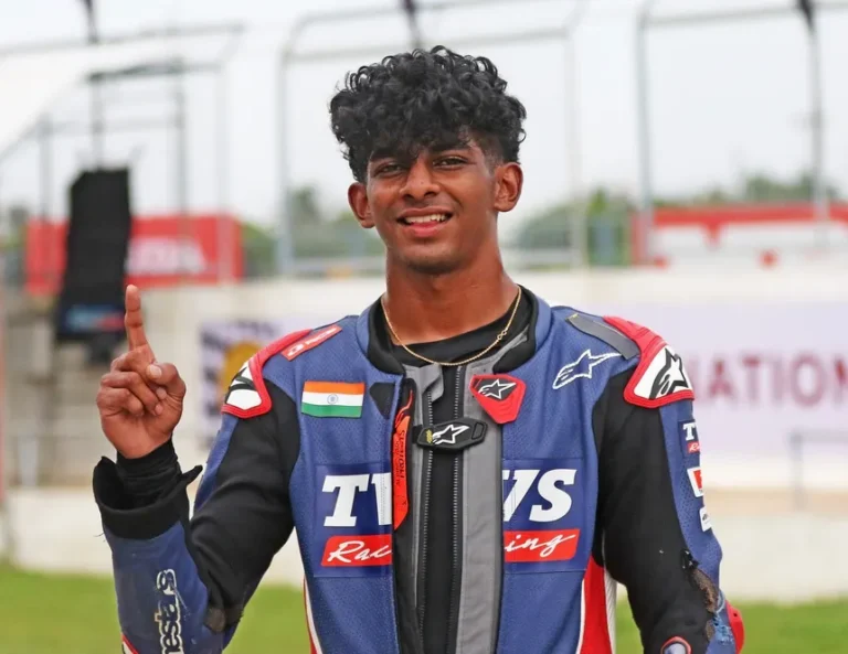 Bengaluru's Chiranth Vishwanath who secured two pole positions Sept 6