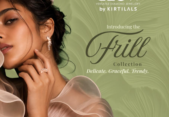 Glow by Kirtilals Unveils 'The Frill Collection': A Contemporary Natural Diamonds Collection, Inspired by Graceful Movement