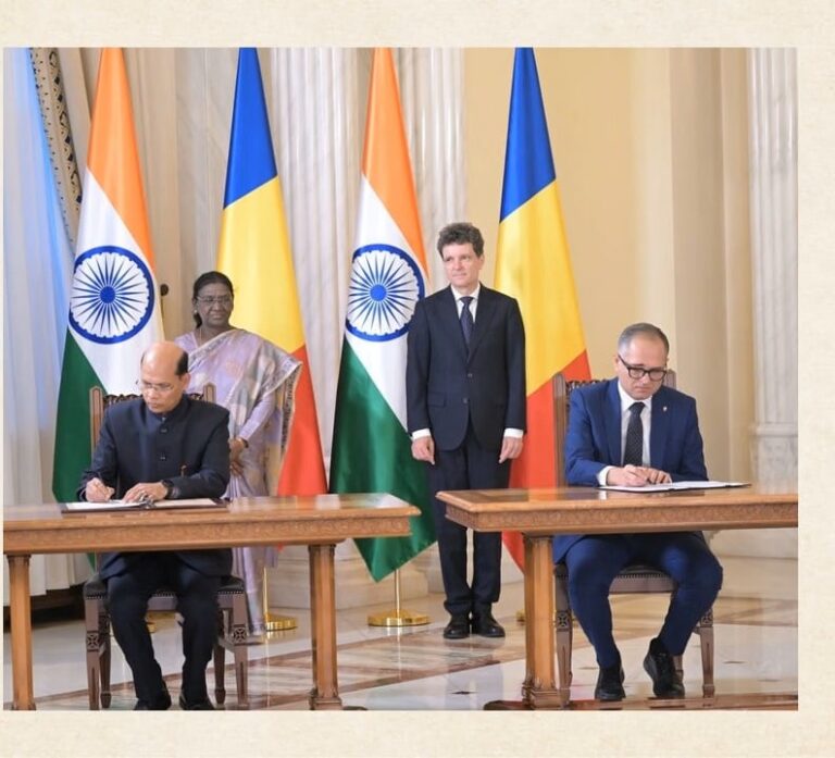 India-Romania Relations Get New Momentum as President Murmu’s Visit Expands Cooperation in AI, Green Energy and Trade