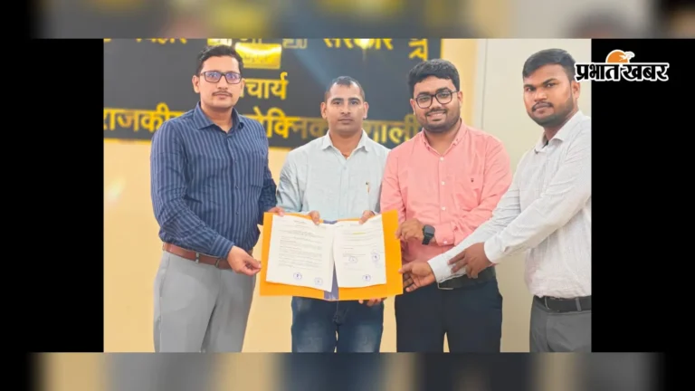 Government Polytechnic Vaishali, Nandi Foundation Sign MoU to Boost Student Skills and Placement Opportunities