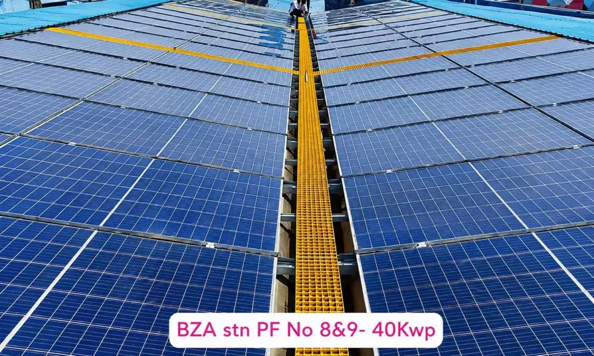 Vijayawada Railway Division Expands Green Energy Push, Solar Capacity Reaches 4,864 kWp