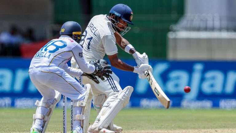 India Take Command in 2nd Test After Batting Blitz Against Sri Lanka
