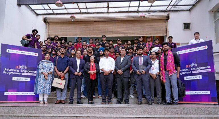 Chitkara University Hosted the AIKosh University Engagement Programme Under IndiaAI Mission, 250 CSE-AI Students Participated