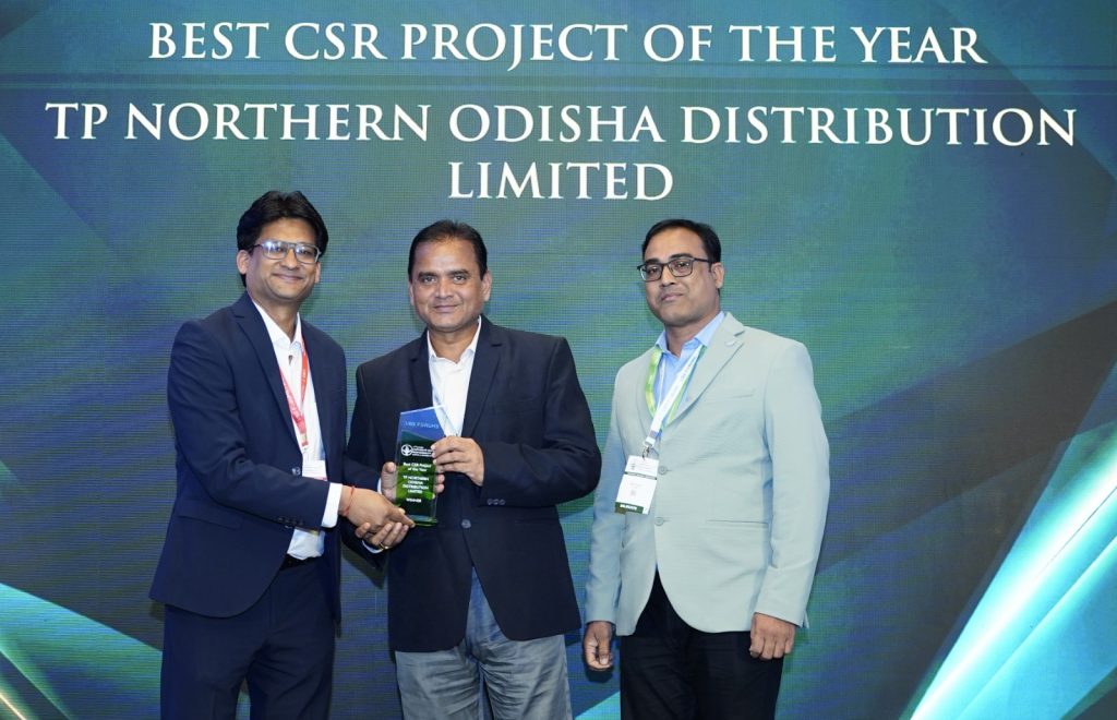 TPNODL Wins Best CSR Project Award for Integrated Development Programme in Odisha