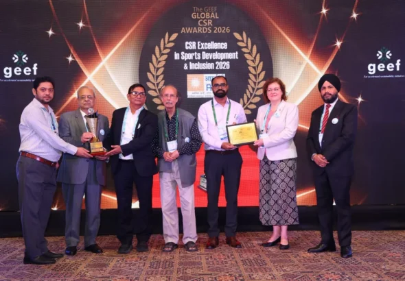 REC Limited Wins GEEF Global CSR Award 2026 for Sports Development