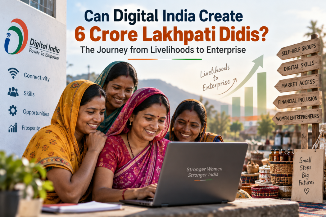 Can Digital India Create 6 Crore Lakhpati Didis? The Journey from Livelihoods to Enterprise