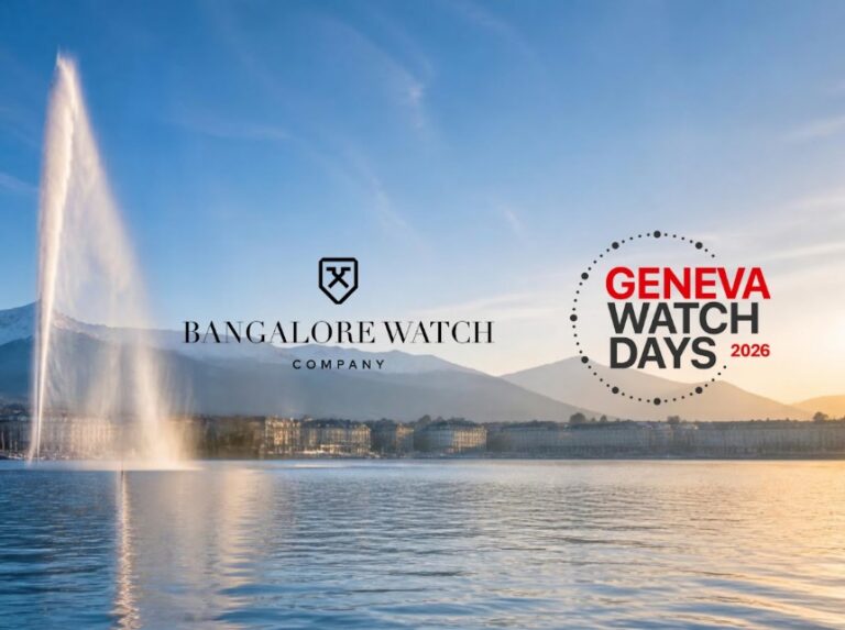 Bangalore Watch Company Debuts at Geneva Watch Days