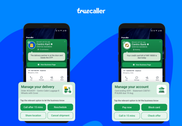 Truecaller Expands Enterprise Suite; Allows Consumers to Communicate with Businesses with Just a Tap