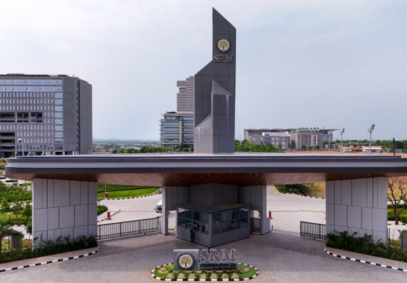 A Global Milestone: SRM University-AP Debuts in THE World University Rankings 2027, Ranks 1st in AP